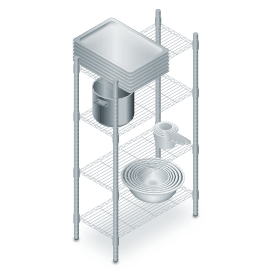 Miscellaneous smallwares illustration